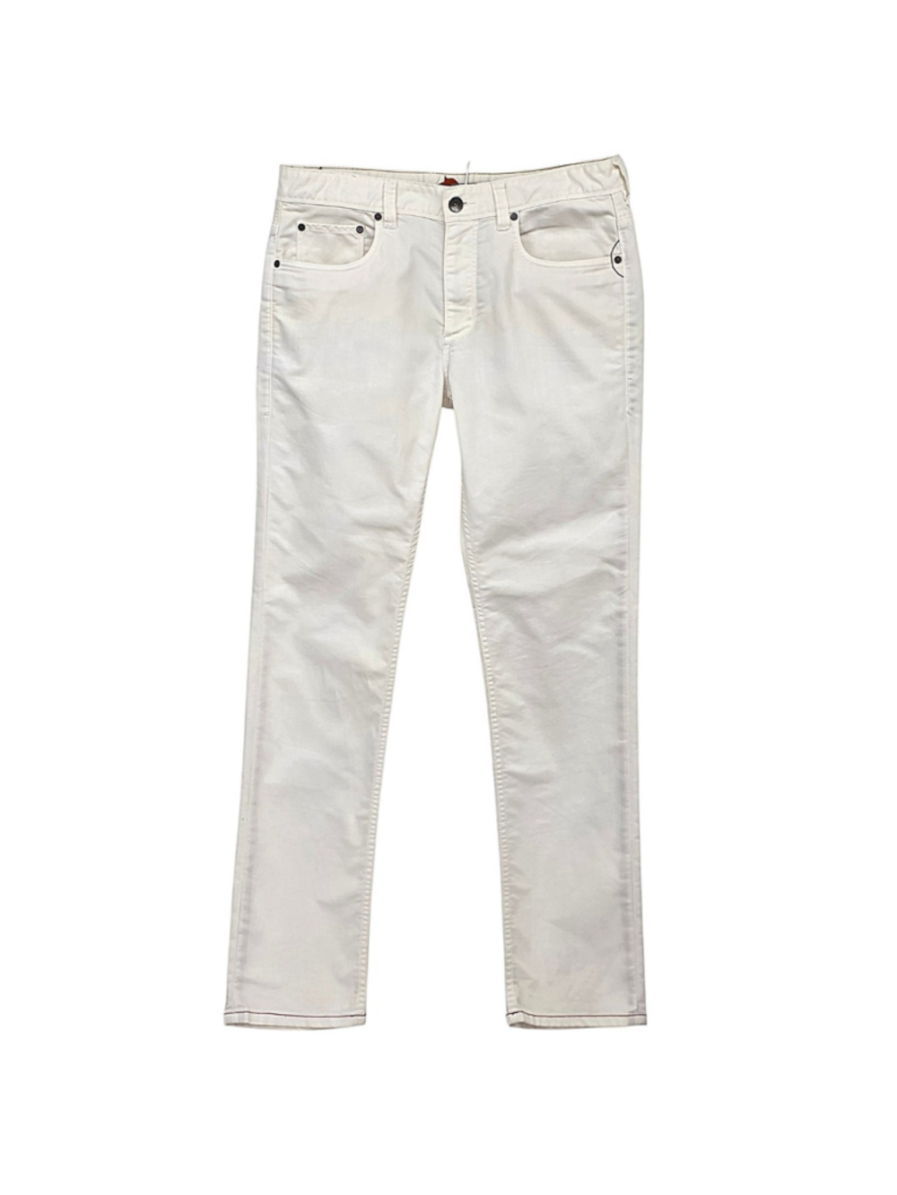 Tommy Bahama Baja Coast Jeans Mens 34x34 White CoolMax Vintage Fit Performance